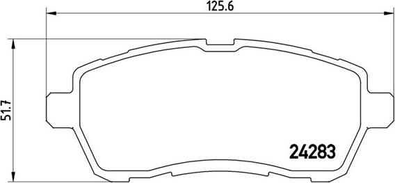 Magneti Marelli 363700524072 - Тормозные колодки, дисковые, комплект unicars.by