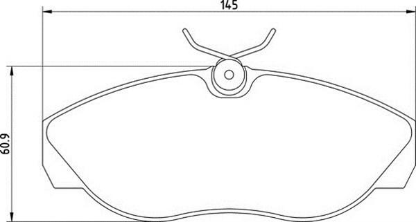 Magneti Marelli 363700205078 - Тормозные колодки, дисковые, комплект unicars.by