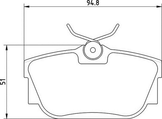 Magneti Marelli 363700205137 - Тормозные колодки, дисковые, комплект unicars.by