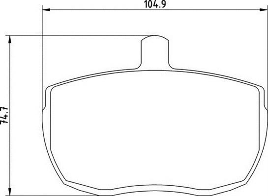 Magneti Marelli 363700200381 - Тормозные колодки, дисковые, комплект unicars.by