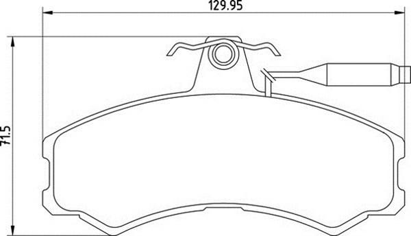 Magneti Marelli 363710200290 - Тормозные колодки, дисковые, комплект unicars.by