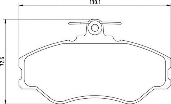 Magneti Marelli 363700203036 - Тормозные колодки, дисковые, комплект unicars.by