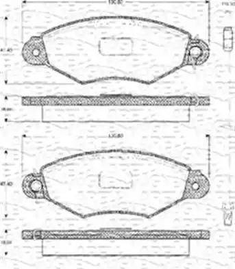 Lemförder 26266 - Тормозные колодки, дисковые, комплект unicars.by