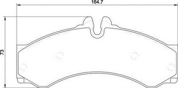 Magneti Marelli 363710034068 - Тормозные колодки, дисковые, комплект unicars.by