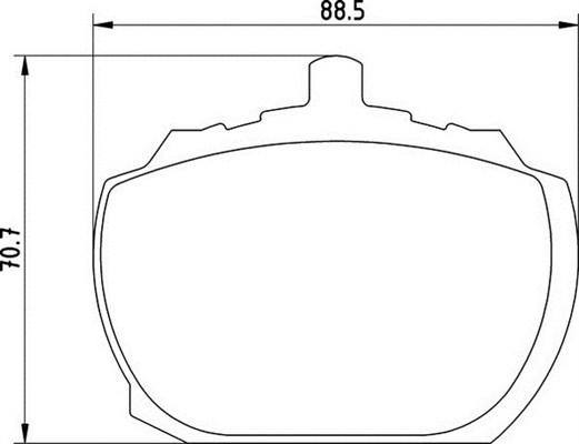 Magneti Marelli 363710200571 - Тормозные колодки, дисковые, комплект unicars.by