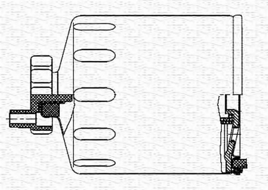 Magneti Marelli 213908569000 - Топливный фильтр unicars.by