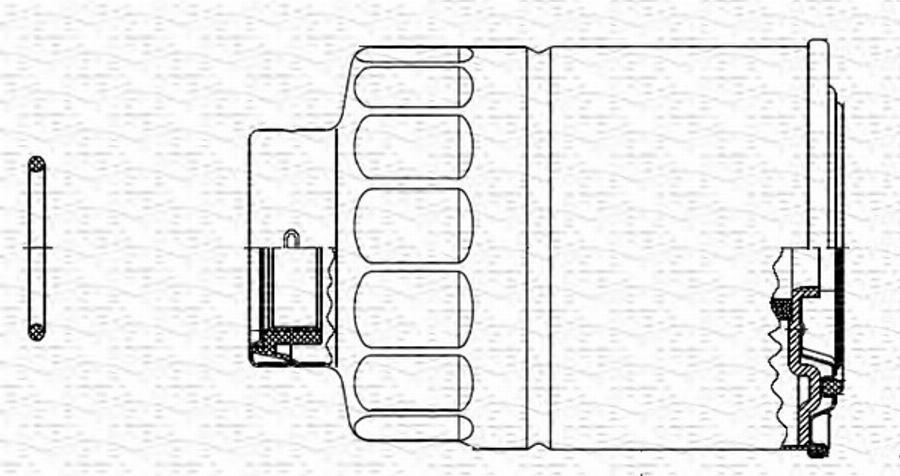 Magneti Marelli 213908568000 - Топливный фильтр unicars.by