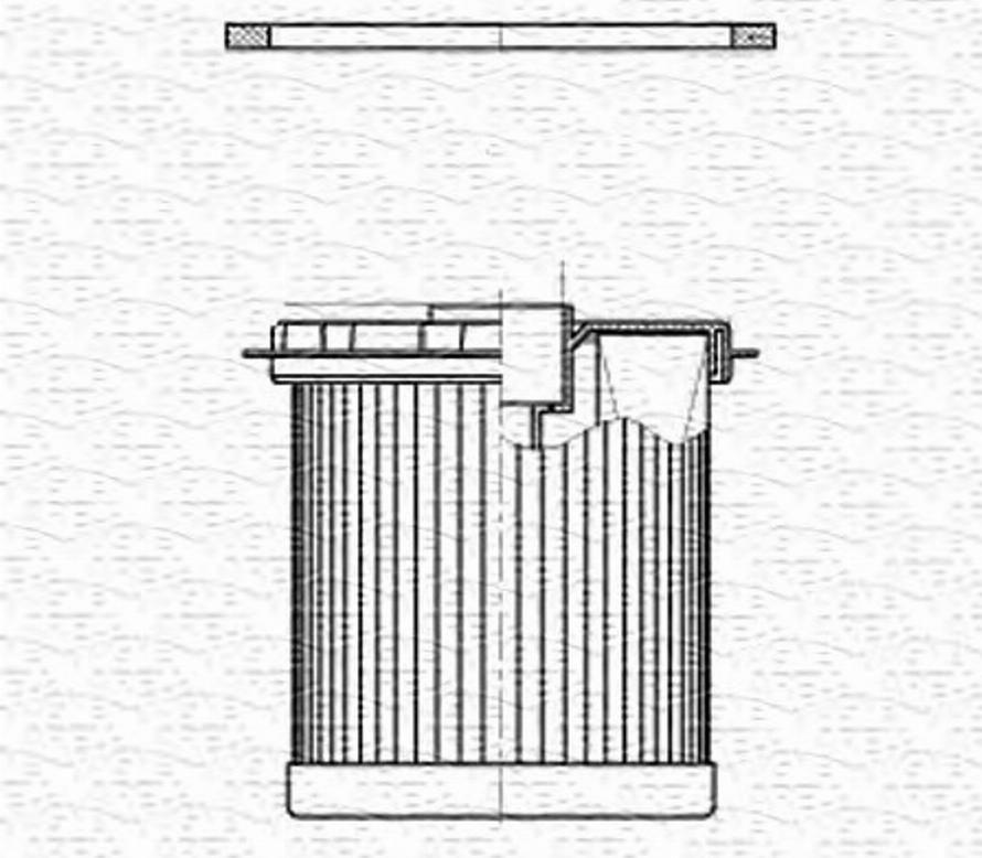 Magneti Marelli 213908504000 - Топливный фильтр unicars.by