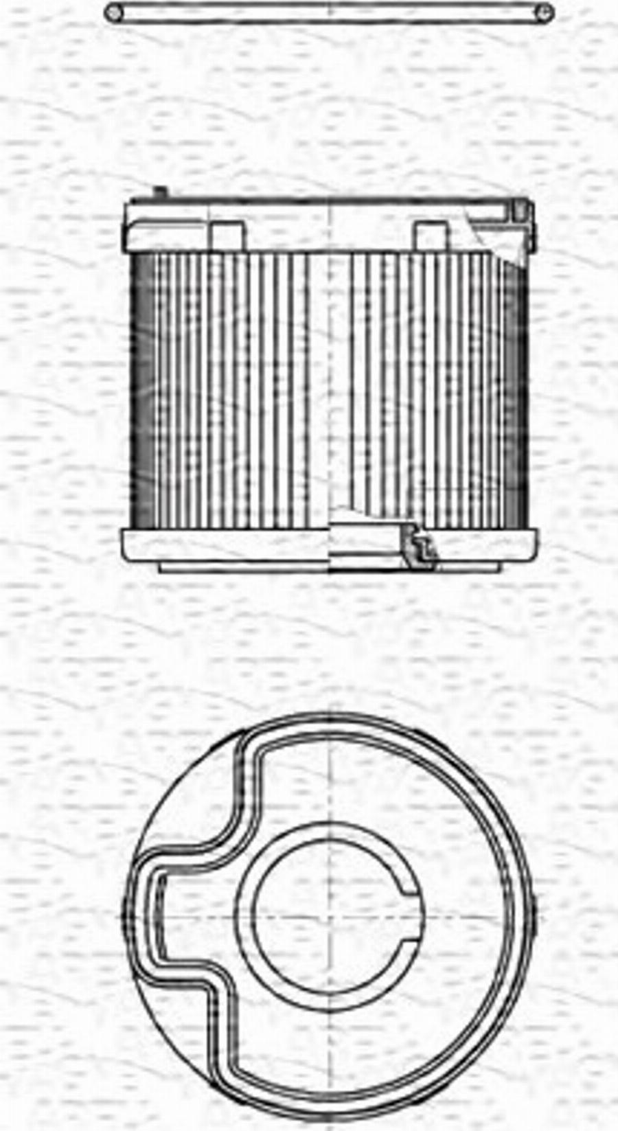 Magneti Marelli 213908505000 - Корпус, фильтр очистки топлива unicars.by