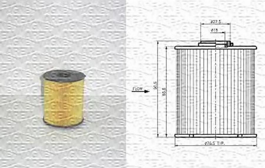 Magneti Marelli 213908582000 - Топливный фильтр unicars.by