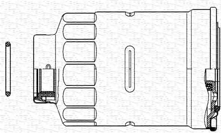 Magneti Marelli 213908525000 - Топливный фильтр unicars.by