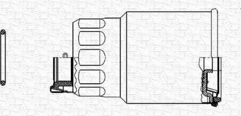 Magneti Marelli 213908570000 - Топливный фильтр unicars.by