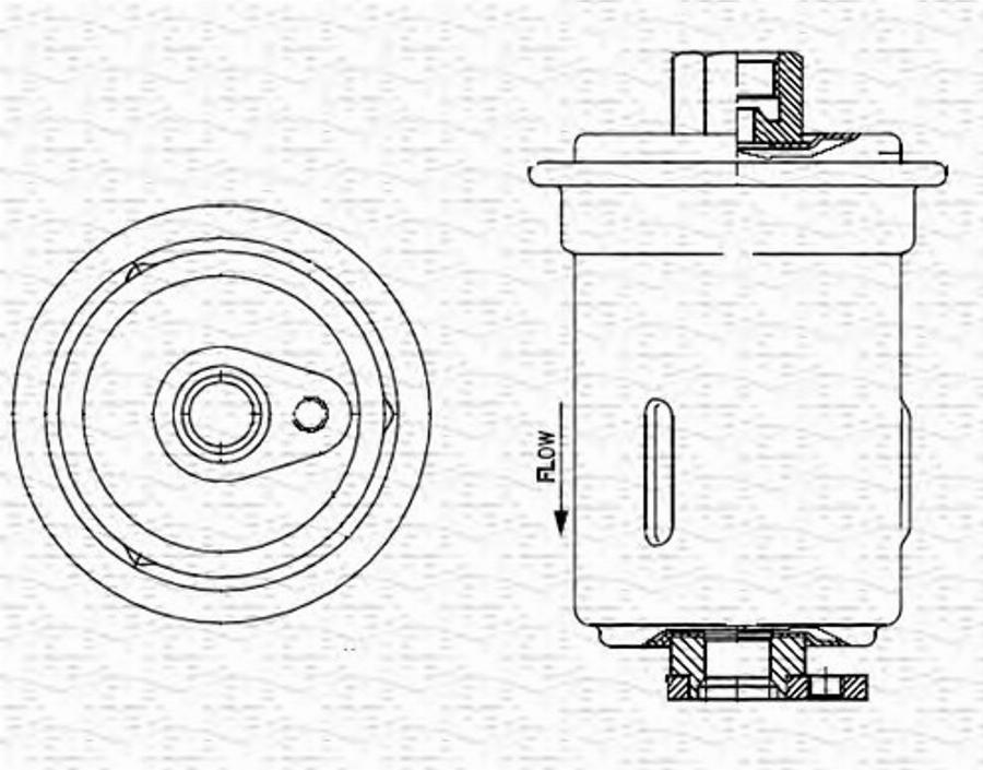 Magneti Marelli 213908620000 - Топливный фильтр unicars.by