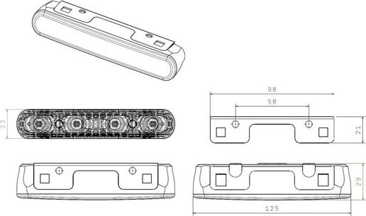 Magneti Marelli 713121617080 - Комплект фар дневного освещения unicars.by