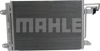 MAHLE AC 324 000S - Конденсатор кондиционера unicars.by