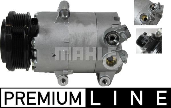 MAHLE ACP 555 000P - Компрессор кондиционера unicars.by