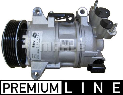 MAHLE ACP 502 000P - Компрессор кондиционера unicars.by