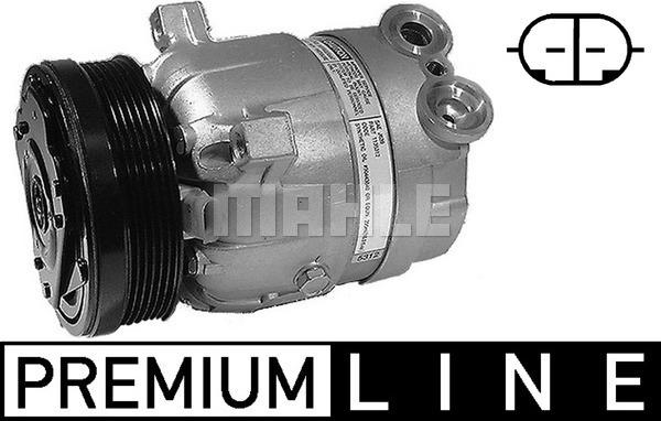 MAHLE ACP 672 000P - Компрессор кондиционера unicars.by