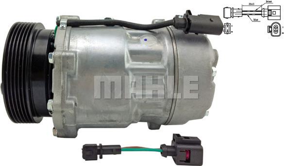 MAHLE ACP 191 000S - Компрессор кондиционера unicars.by