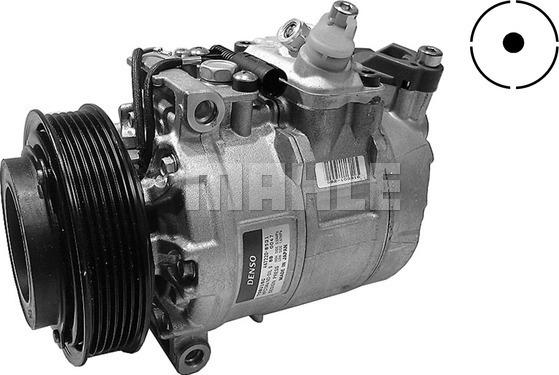 MAHLE ACP 1001 000S - Компрессор кондиционера unicars.by