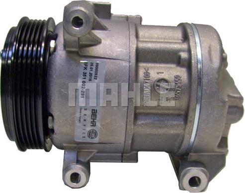 MAHLE ACP 188 000P - Компрессор кондиционера unicars.by