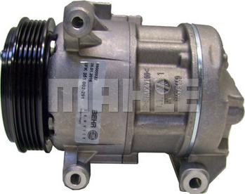 MAHLE ACP 188 000P - Компрессор кондиционера unicars.by