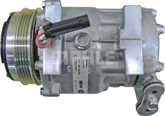 MAHLE ACP 76 000P - Компрессор кондиционера unicars.by