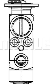 MAHLE AVE 53 000P - Расширительный клапан, кондиционер unicars.by