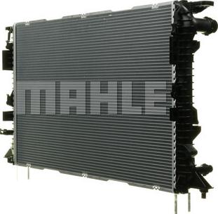 MAHLE CR 911 000P - Радиатор, охлаждение двигателя unicars.by