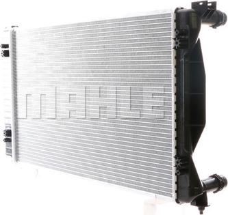 MAHLE CR 484 000S - Радиатор, охлаждение двигателя unicars.by