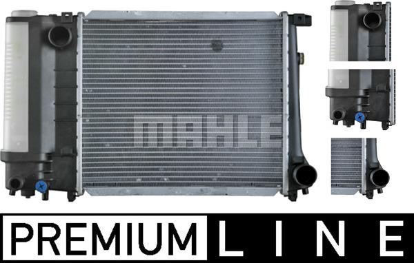 MAHLE CR 483 000P - Радиатор, охлаждение двигателя unicars.by