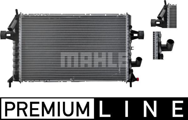 MAHLE CR 305 000P - Радиатор, охлаждение двигателя unicars.by