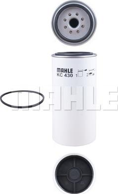 MAHLE KC 430D - Топливный фильтр unicars.by