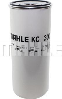 MAHLE KC 300 - Топливный фильтр unicars.by