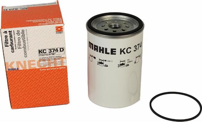 MAHLE KC 374D - Топливный фильтр unicars.by