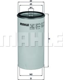 MAHLE KC 200 - Топливный фильтр unicars.by