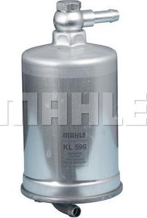 MAHLE KL 599 - Топливный фильтр unicars.by