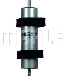 MAHLE KL 596 - Топливный фильтр unicars.by