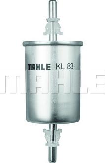 MAHLE KL 83 - Топливный фильтр unicars.by