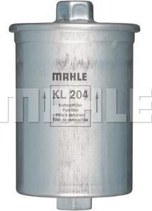 MAHLE KL 204 - Топливный фильтр unicars.by