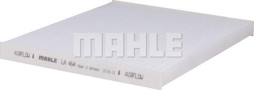 MAHLE LA 464 - Фильтр воздуха в салоне unicars.by