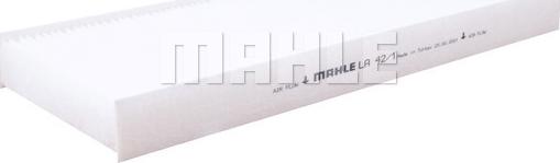 MAHLE LA 42/1 - Фильтр воздуха в салоне unicars.by