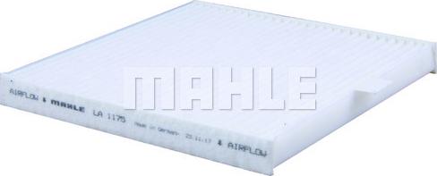 MAHLE LA 1175 - Фильтр воздуха в салоне unicars.by