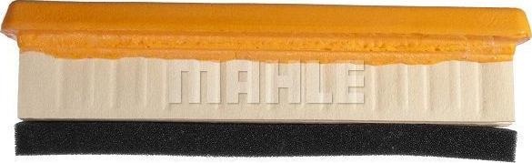 MAHLE LX 596 - Воздушный фильтр, двигатель unicars.by