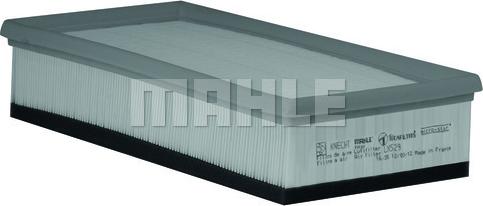 MAHLE LX 529 - Воздушный фильтр, двигатель unicars.by