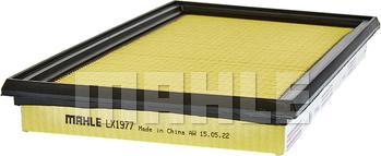 MAHLE LX 1977 - Воздушный фильтр, двигатель unicars.by