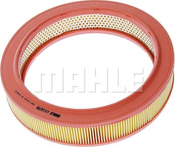 MAHLE LX 1678 - Воздушный фильтр, двигатель unicars.by