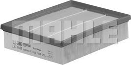 MAHLE LX 1029 - Воздушный фильтр, двигатель unicars.by