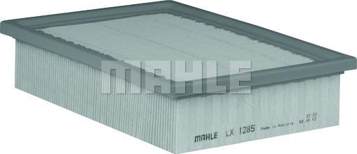 MAHLE LX 1285 - Воздушный фильтр, двигатель unicars.by