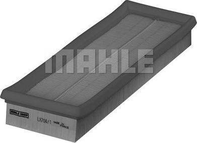 MAHLE LX 704/1 - Воздушный фильтр, двигатель unicars.by